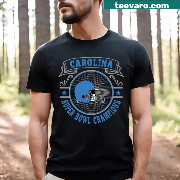 Commemorative Carolina Super Bowl Champions t-shirt