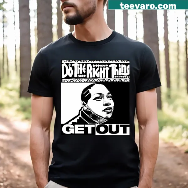Funny graphic t-shirt with the phrase 'Doing The Right Thing Pt 17'