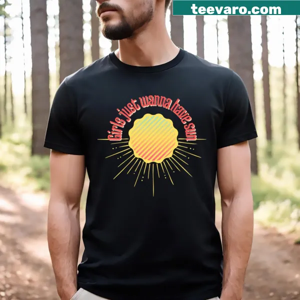 Funny T-shirt with a solar eclipse illustration and humorous text