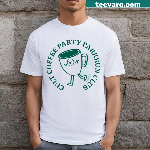 Parkrun t-shirt with motivational typography