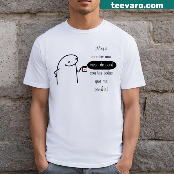Humorous Phrases With Flork t-shirt featuring playful typography
