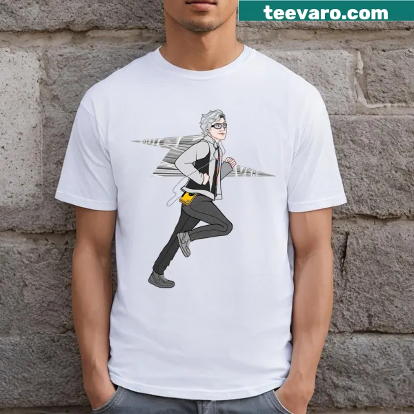 Dynamic illustration of speed and agility on a T-shirt