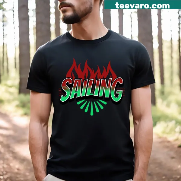 Simple typography shirt with 'Surfing Life' text
