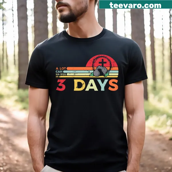 Easter-themed T-shirt with religious message for kids