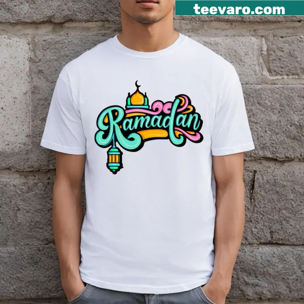 T-shirt with 'Ramadan Kareem' text for kids