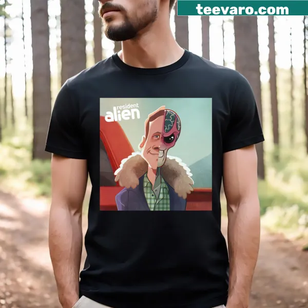 Creative T-shirt with 'Alien Artist' theme