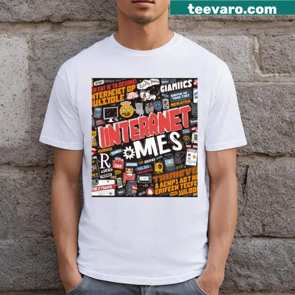 T-shirt featuring the phrase 'Techy Meme Madness'