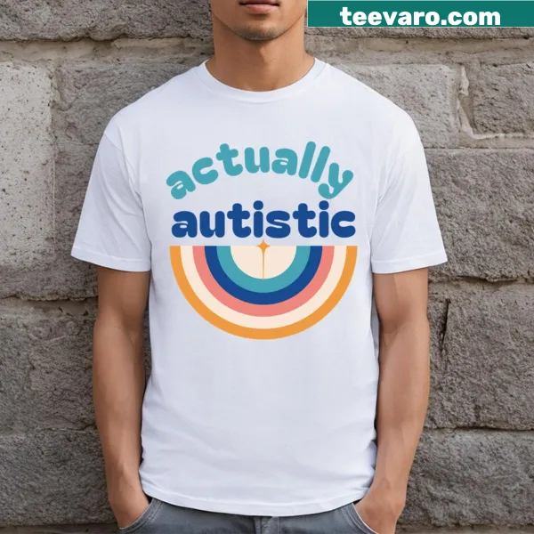 Essential t-shirt with a message about autism awareness and acceptance