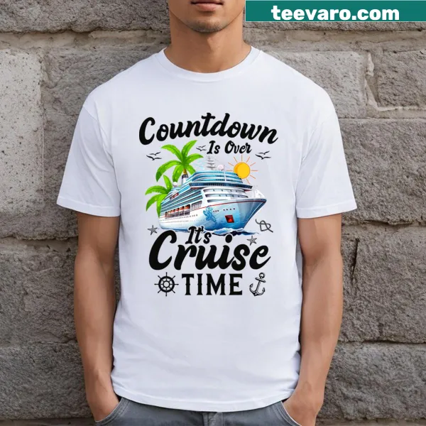 Cruise time graphic on T-shirt