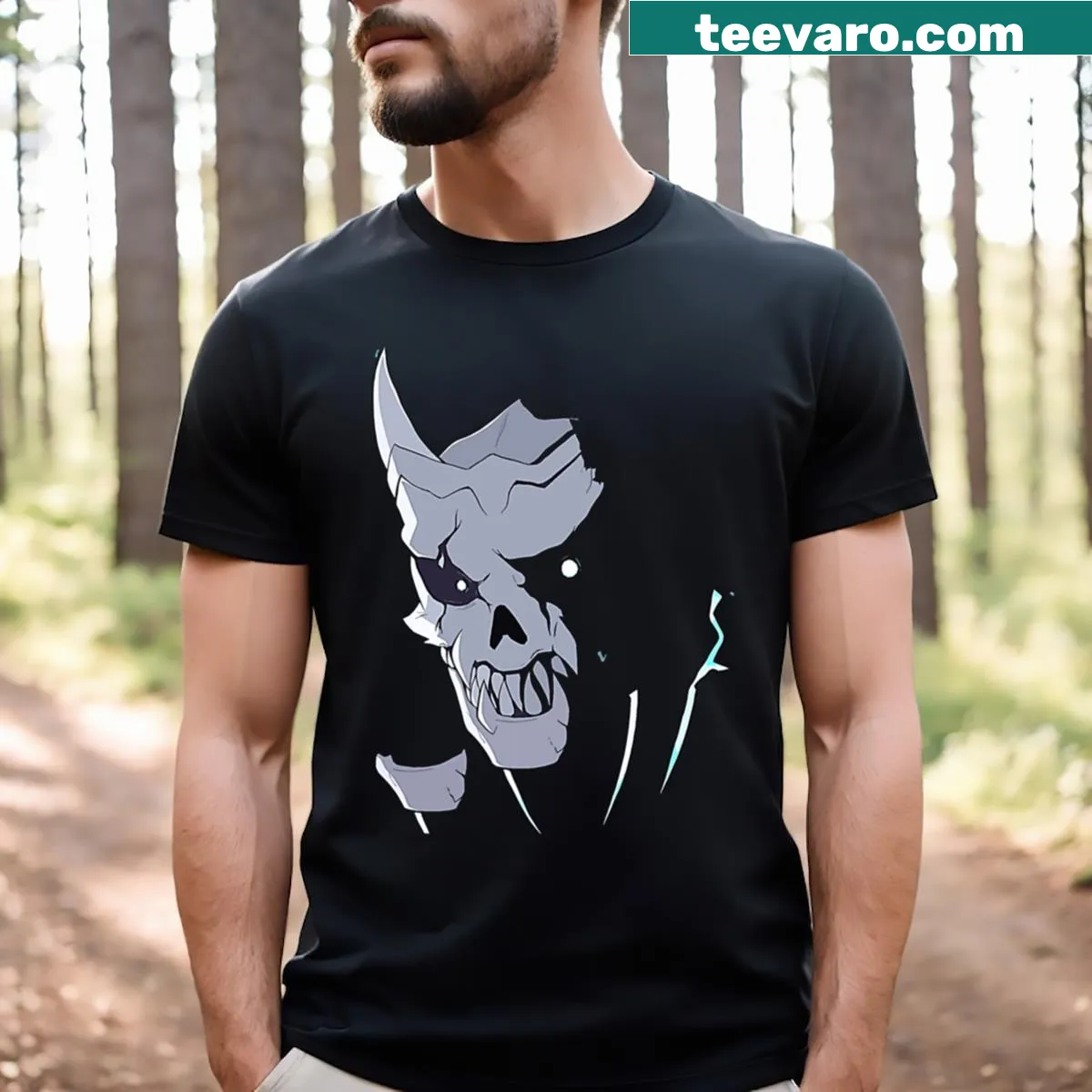 Kaiju No 8 Fanart T-shirt featuring beloved characters — on a men's t-shirt