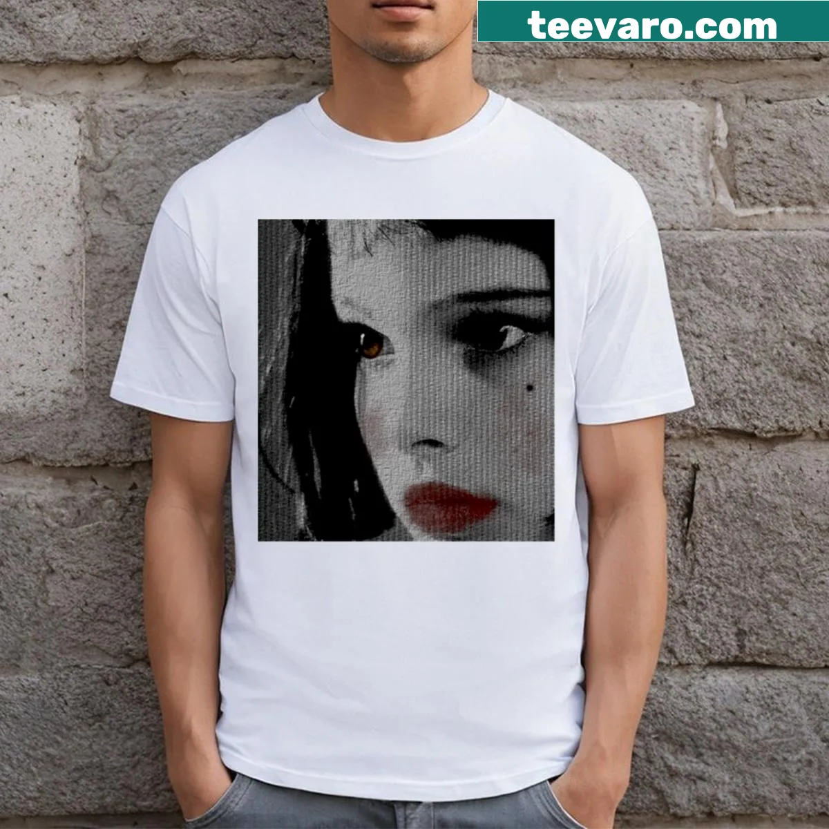 T-shirt featuring Mathilda from Leon: The Professional — on a men's t-shirt
