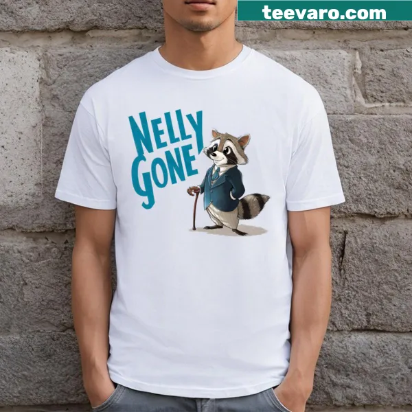 Cute Reginald the Raccoon t-shirt with playful illustration
