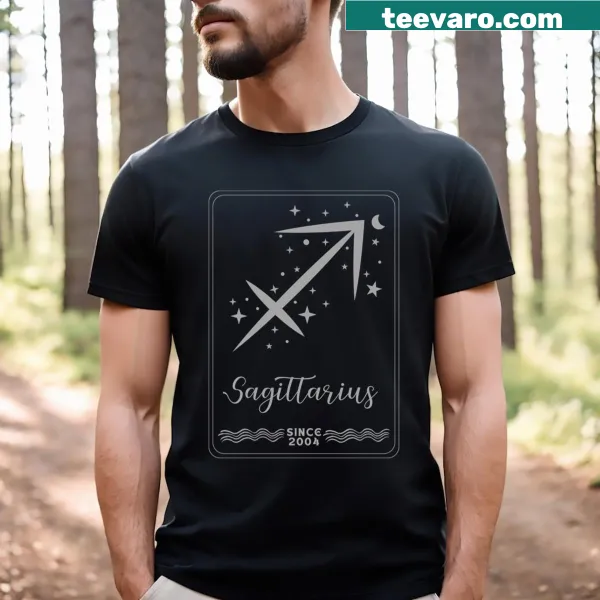 Sagittarius-themed T-shirt celebrating the year 2004