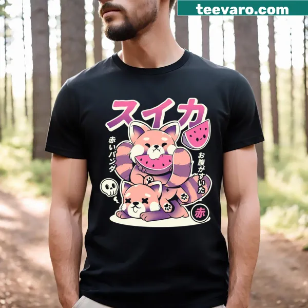 Playful Watermelon T-shirt celebrating summer
