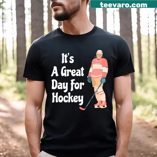 T-shirt celebrating the love of hockey