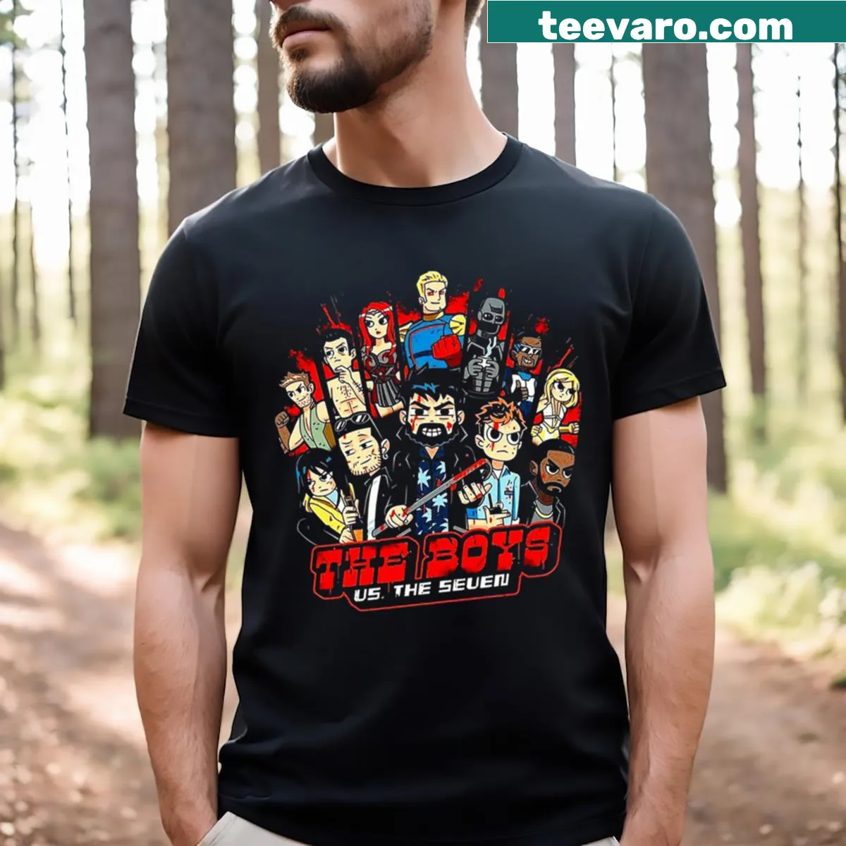 Limited Edition Essential T-shirt from The Boys Tv Show — on a men's t-shirt