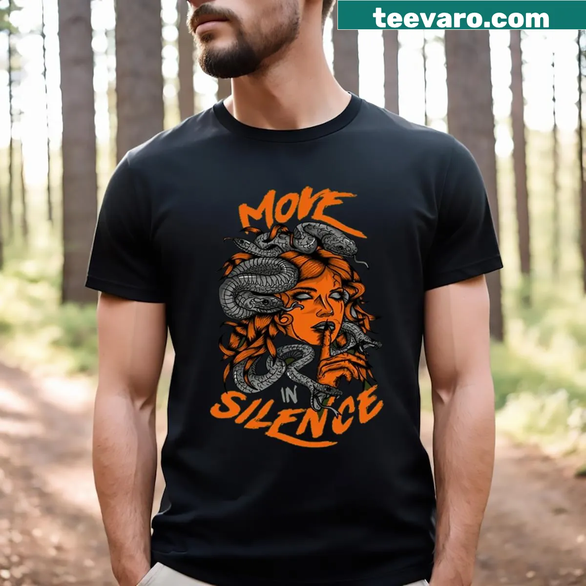 Retro-style '5 Olive Army' graphic t-shirt — on a men's t-shirt