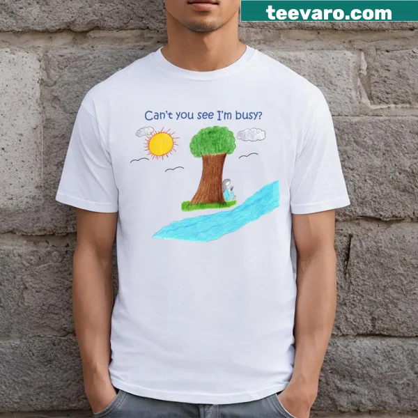 Illustrative bookworm t-shirt with Happy Reading phrase