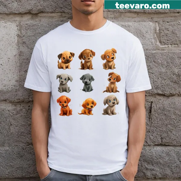 Typography design proclaiming love for dogs