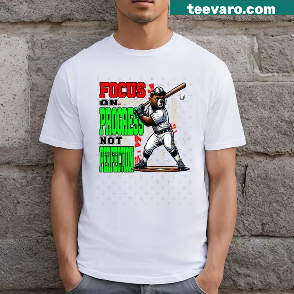 Motivational graphic on a growth mindset T-shirt