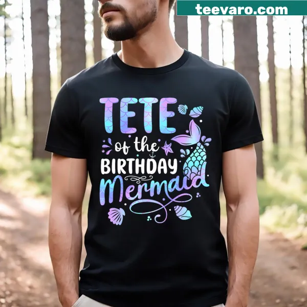 Whimsical birthday mermaid design for mothers.