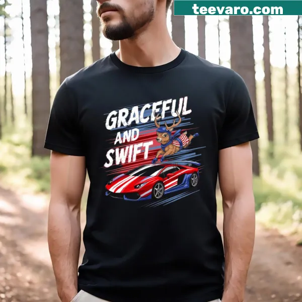 Abstract retro arts design on a t-shirt