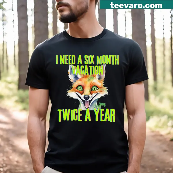 Cartoon fox graphic t-shirt for kids
