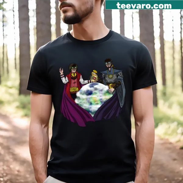 Gaming-themed T-shirt for Dungeon Masters of Tharacia