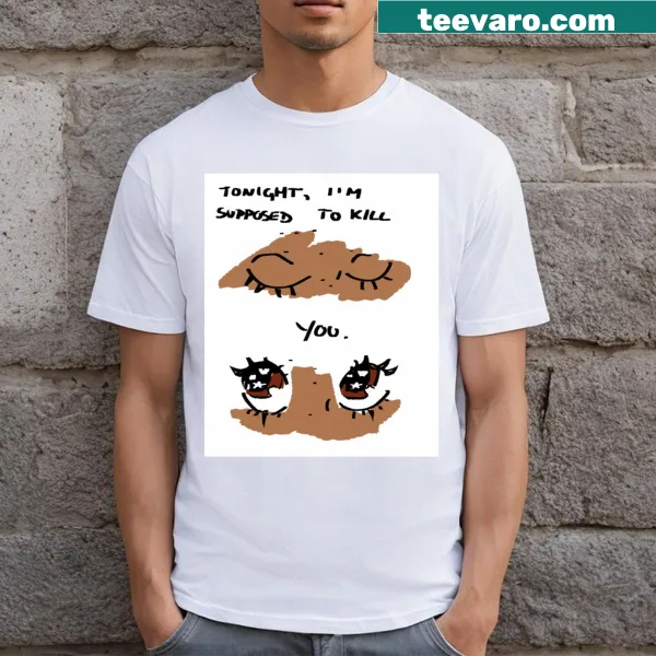 Whimsical Eyebells design T-shirt featuring cartoon eyes and bells