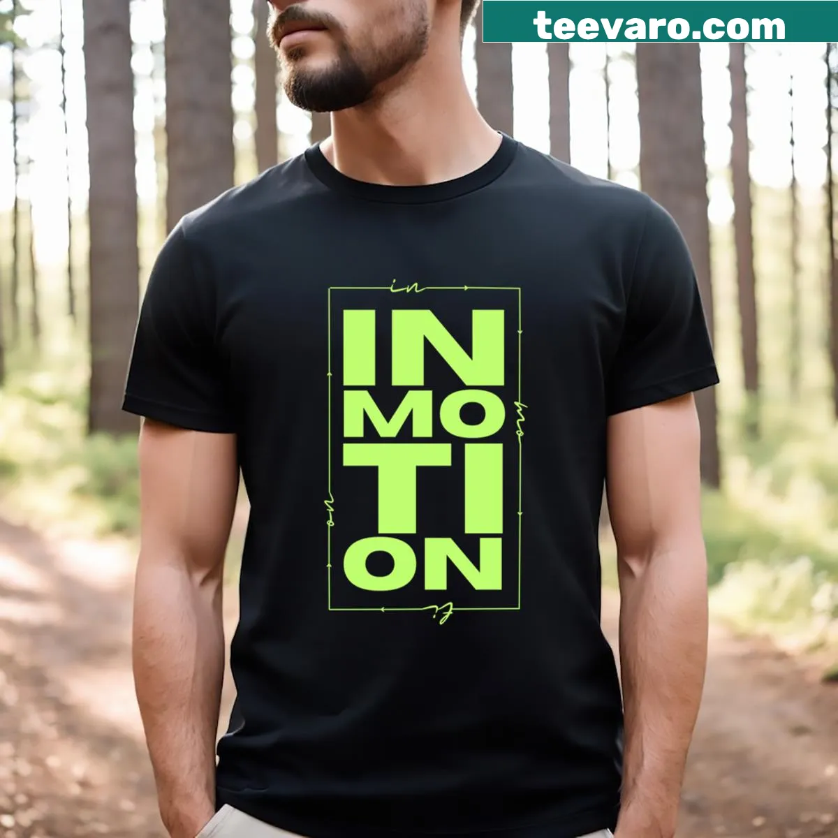 Inspirational tee promoting hustle and opportunity. — on a men's t-shirt