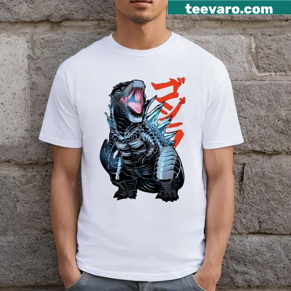 Powerful monster themed t-shirt with bold graphics