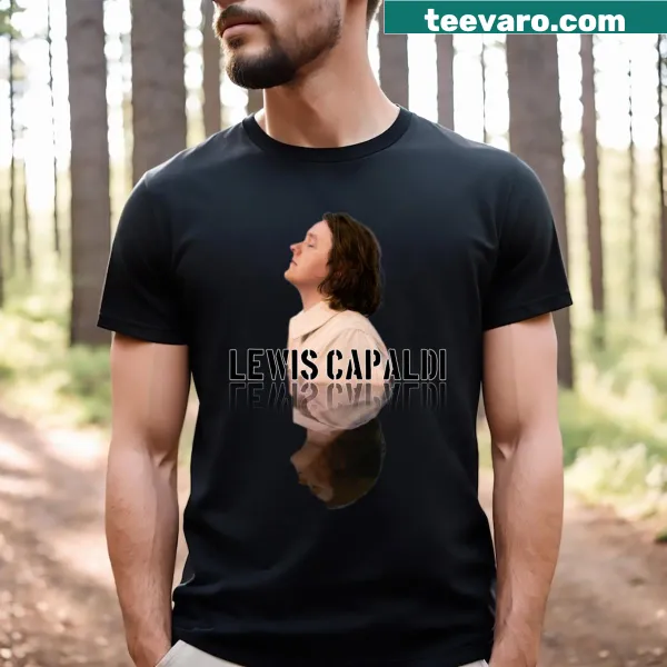 T-shirt celebrating Lewis Capaldi with a graphic design
