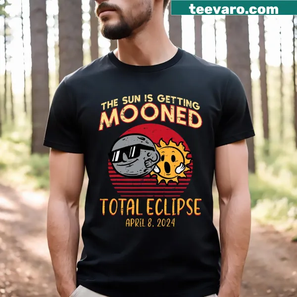 Astronomy-themed T-shirt showcasing a total solar eclipse graphic