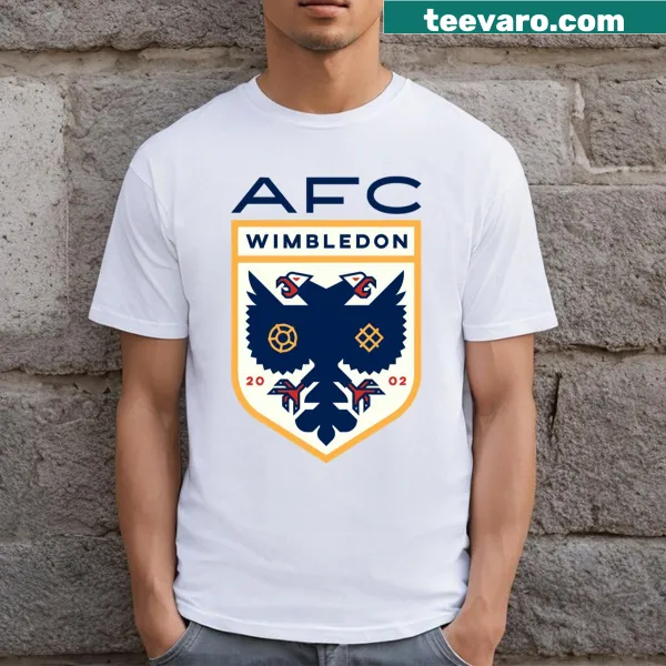 Afc Wimbledon logo design on T-shirt