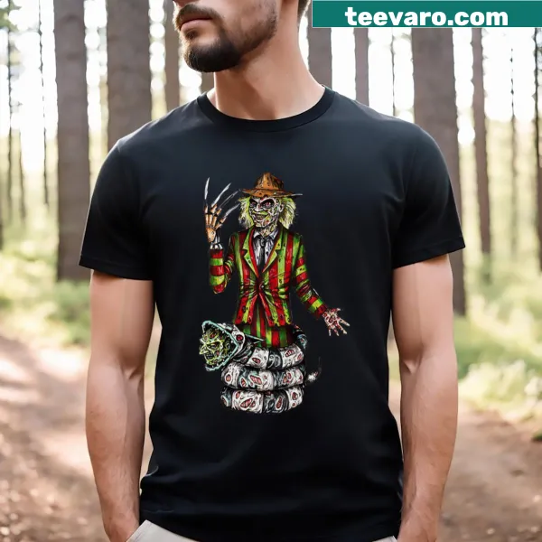 Creative Beetlefred horror mashup graphic t-shirt
