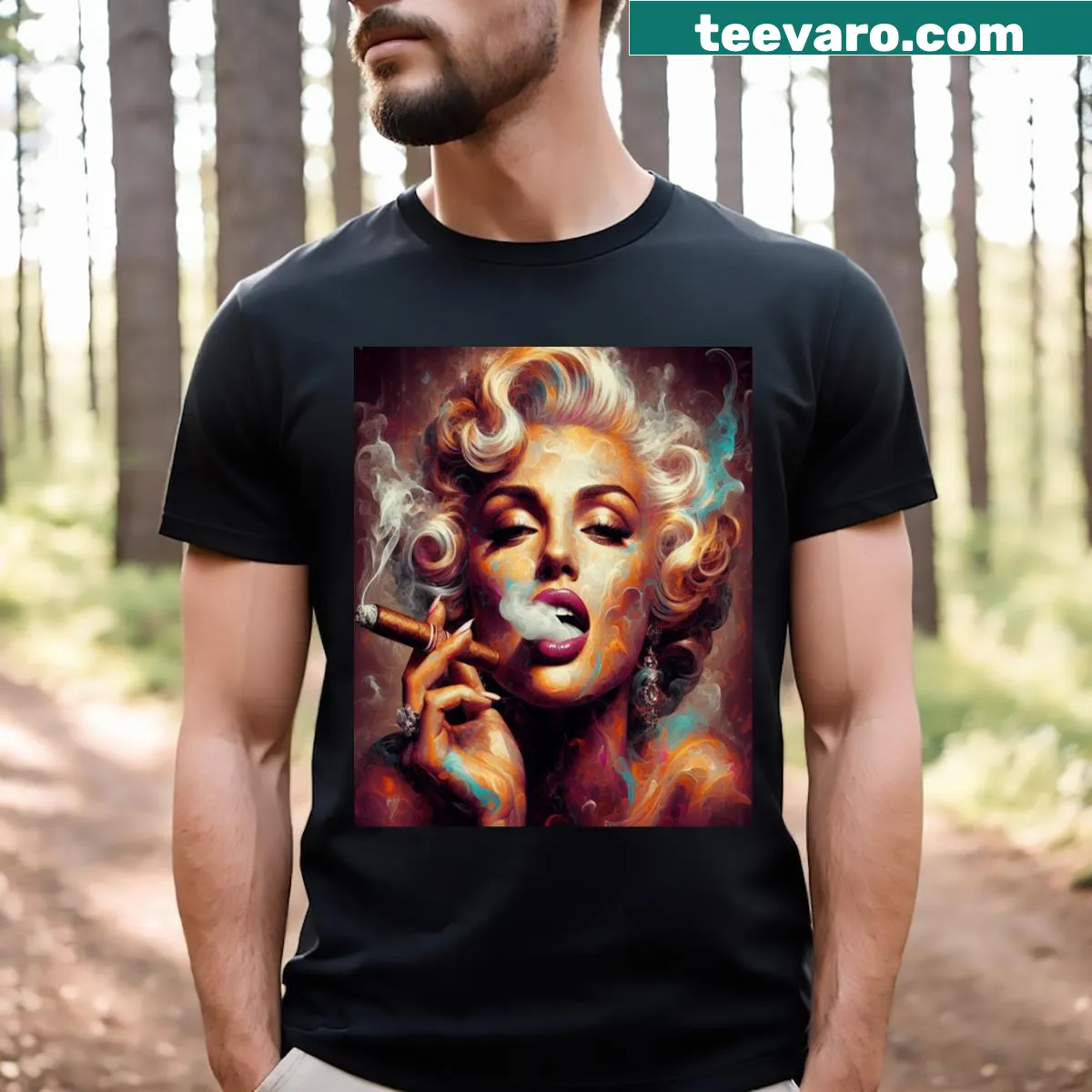 Simple T-shirt with 'Boss' text for confident individuals — on a men's t-shirt
