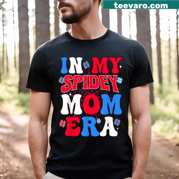 Cute cartoon graphic t-shirt for boy moms.