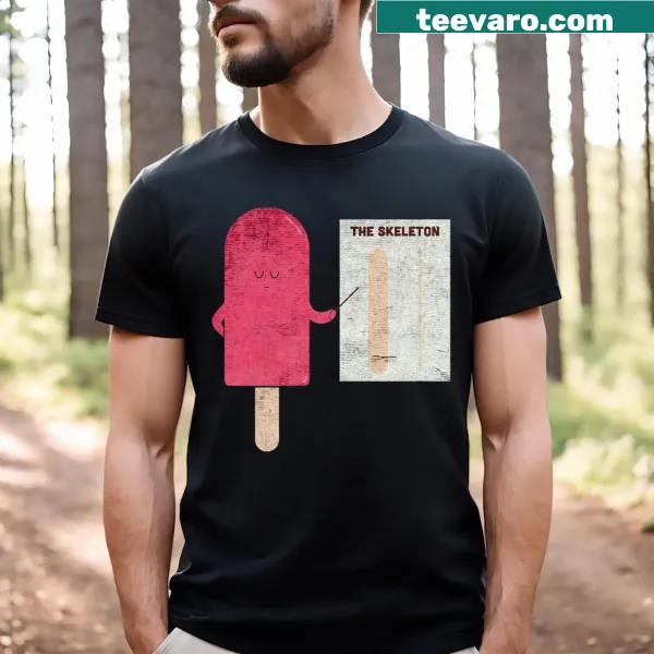 Illustrated summer t-shirt featuring ice cream cones