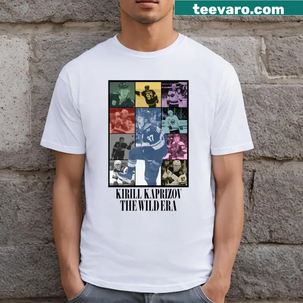 Minnesota Wild Kirill Kaprizov name and number T-shirt