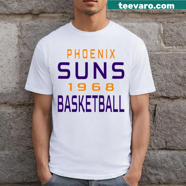 Phoenix Suns basketball T-shirt with sporty design