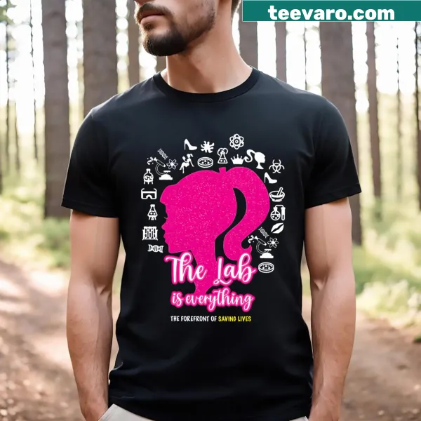 T-shirt with the phrase 'The Lab Is Everything' for Lab Week 2024