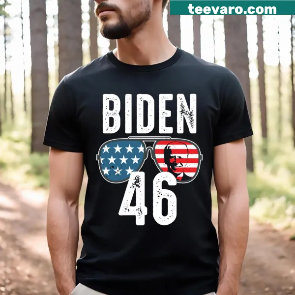 Biden 46 Biden Won T-shirt celebrating Biden's electoral victory