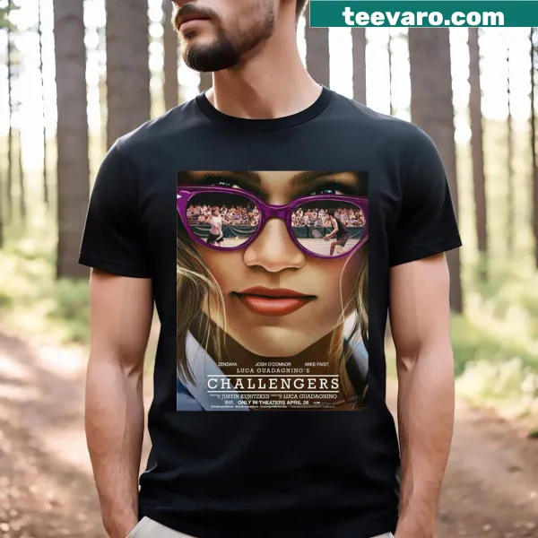 Challengers movie poster T-shirt for film enthusiasts