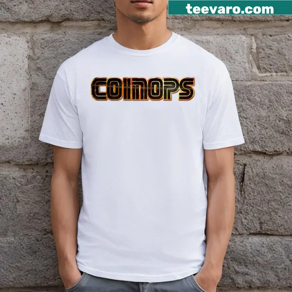 Coinops video game logo T-shirt with retro design