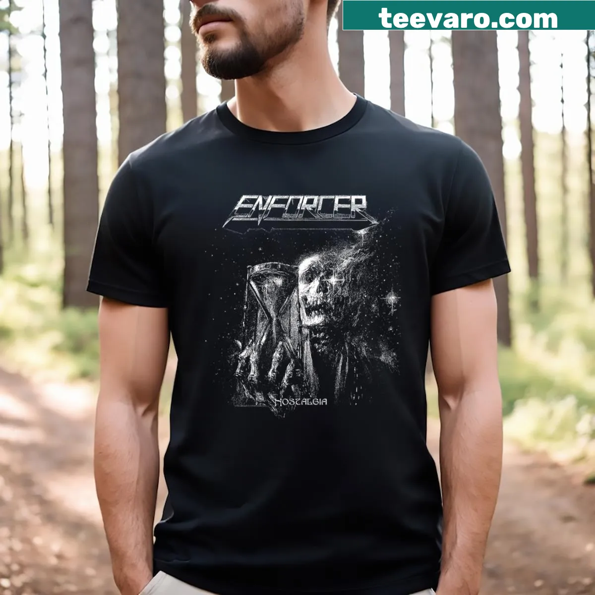 Nostalgic gaming themed essential T-shirt with bold design — on a men's t-shirt