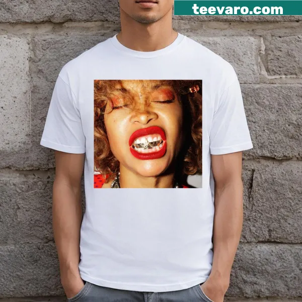 T-shirt featuring an artistic tribute to Erykah Badu