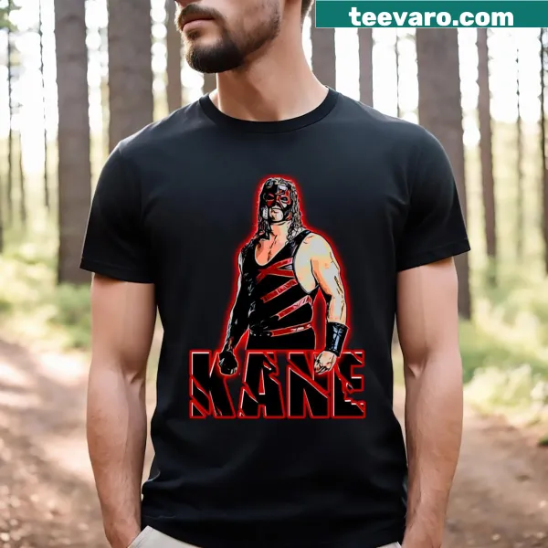 Graphic T-shirt featuring 'Inferno Unleashed' with imagery of Kane