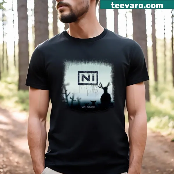 Parody t-shirt featuring cartoon-style design inspired by music album cover