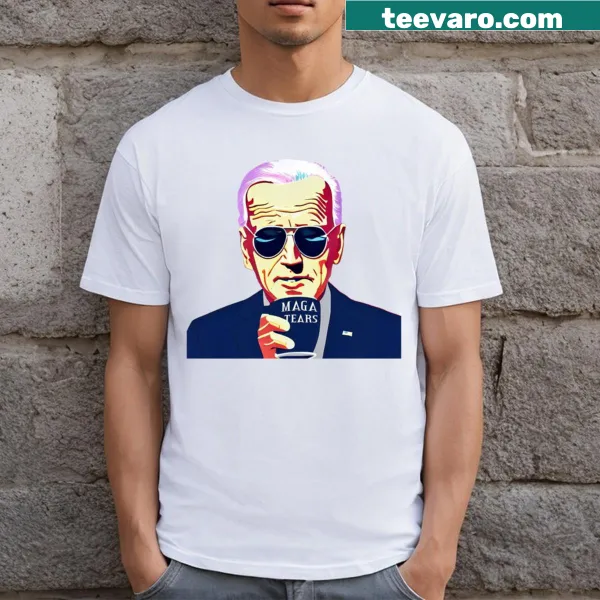 Pro Joe Biden Maga Tears graphic T-shirt