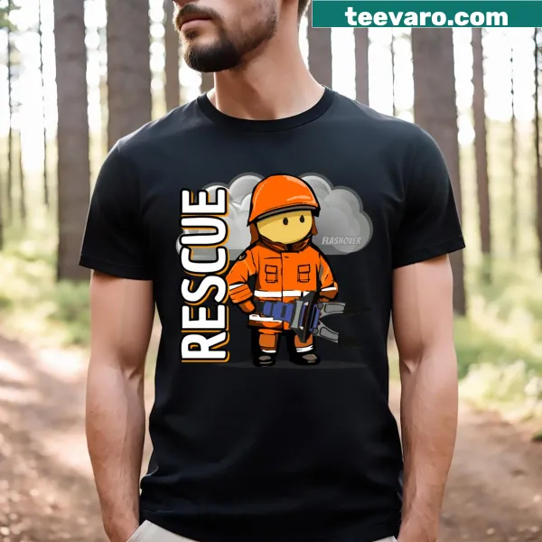 Rescue Operator t-shirt celebrating emergency responders